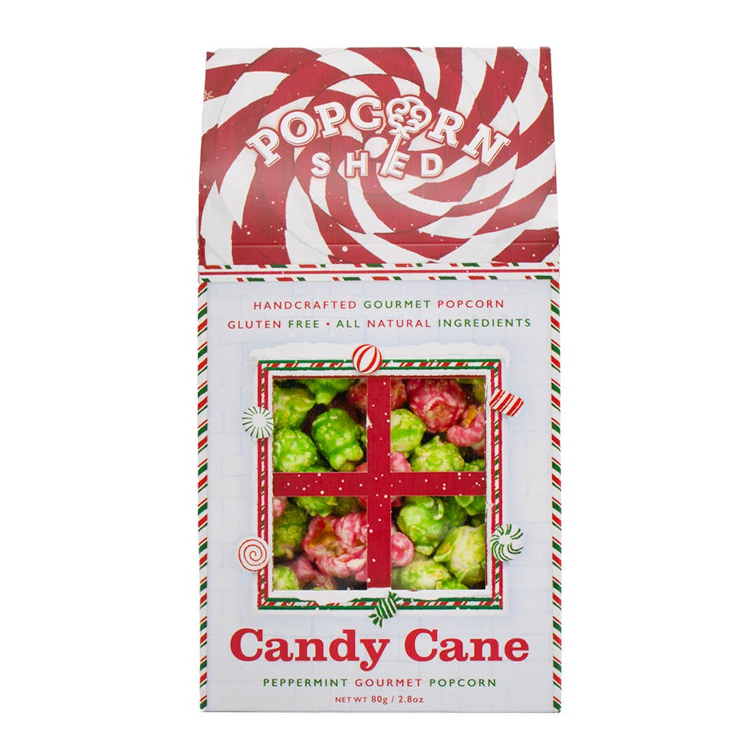 Candy Cane Popcorn Shed