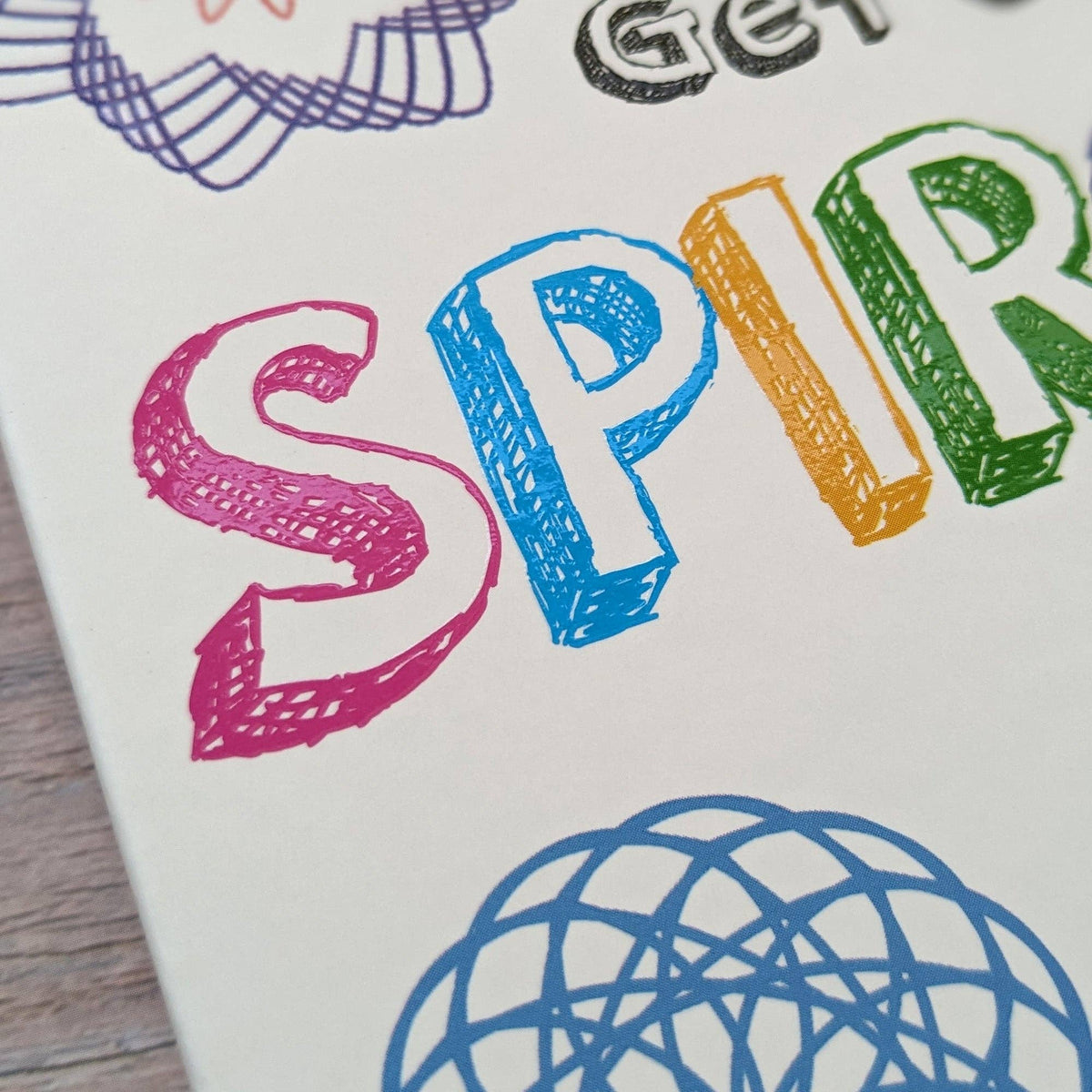 Get Creative With Spiro Wheels - Children's Activity Book - Includes Pad, Pens and Wheels