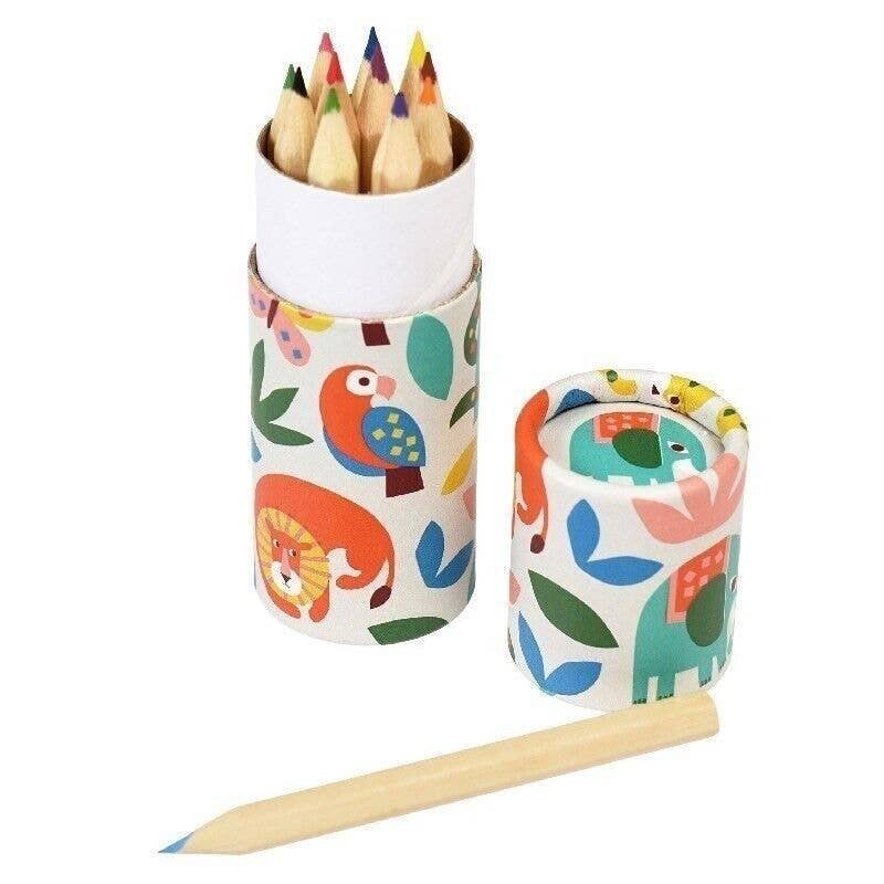 Tube of Colouring Pencils - Wild Wonders