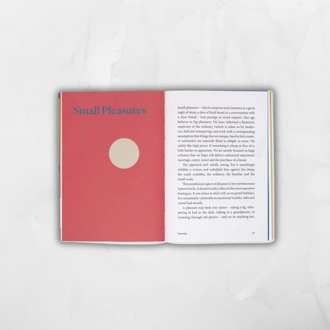 Essential Ideas Book On Serenity, Unique Gift