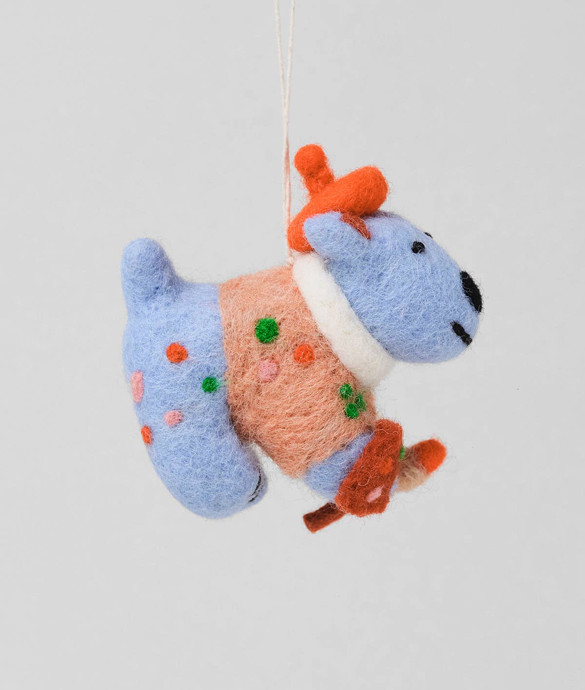 Jackson Dog Hanging Felt Ornament