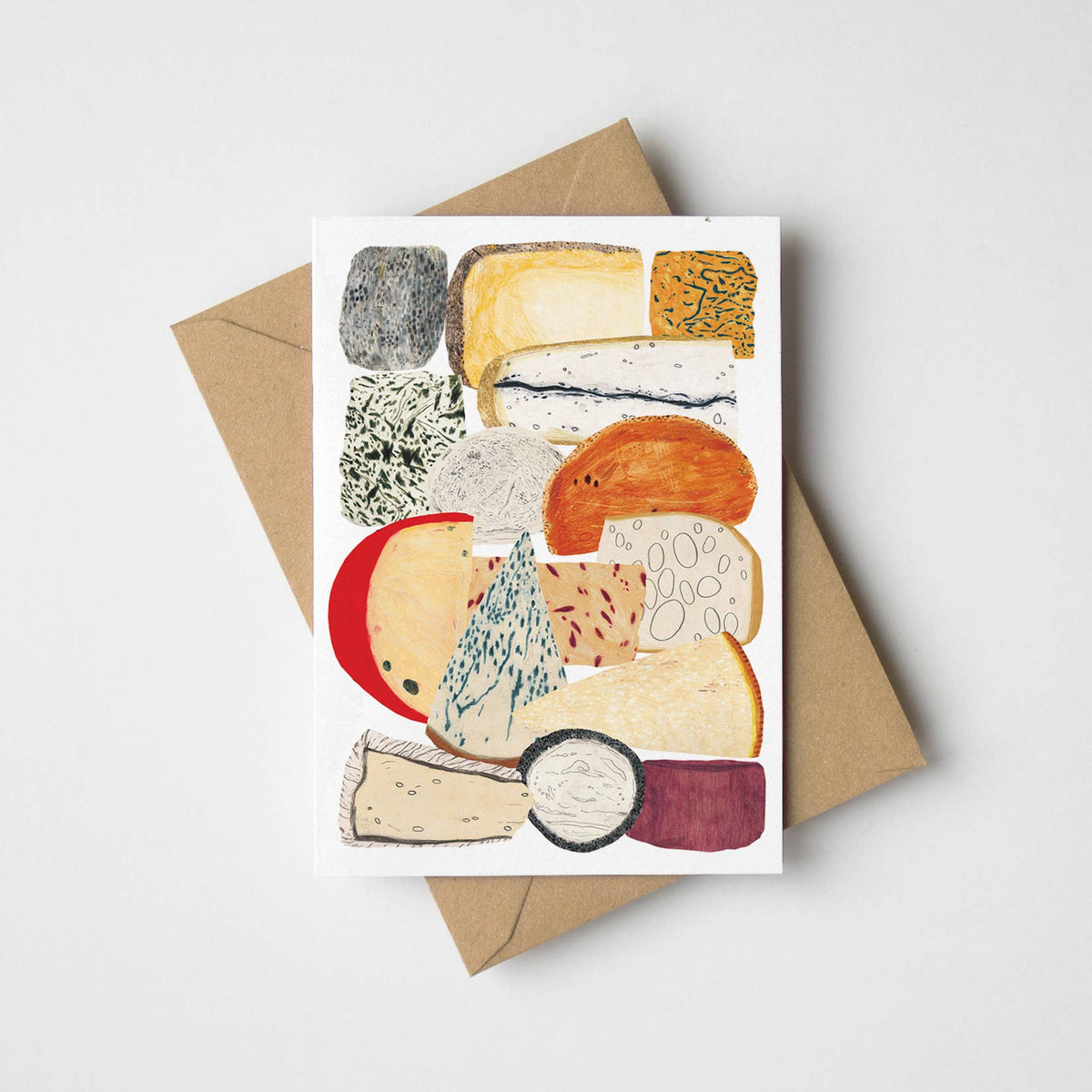 Cheese Greeting Card | Birthday card | Casual Food Themed