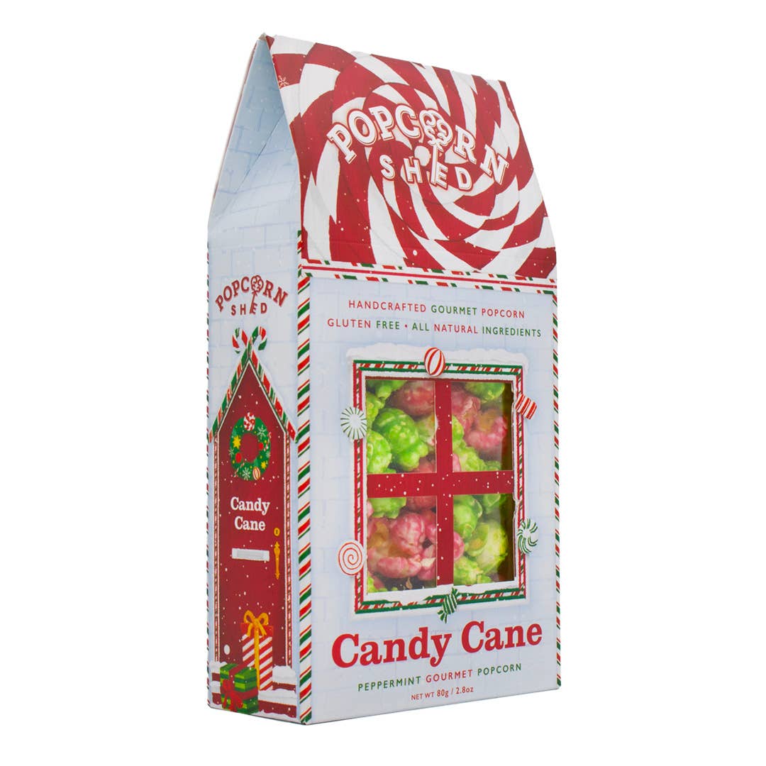 Candy Cane Popcorn Shed