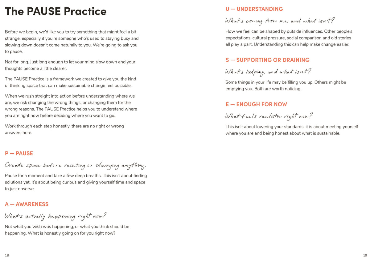 POSITIVE PLANNER: RESET JOURNAL (HB)