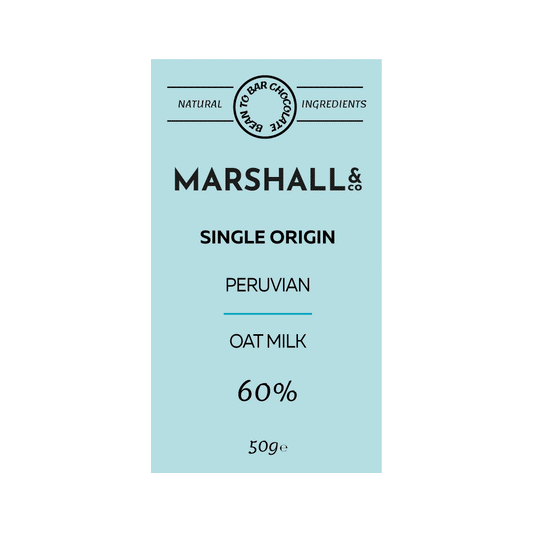 Peruvian Oat Milk 60% Chocolate bar 50g