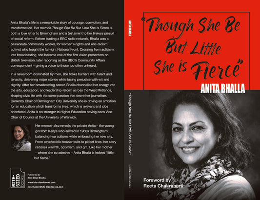 Though she be but little she is fierce by Anita Bhalla