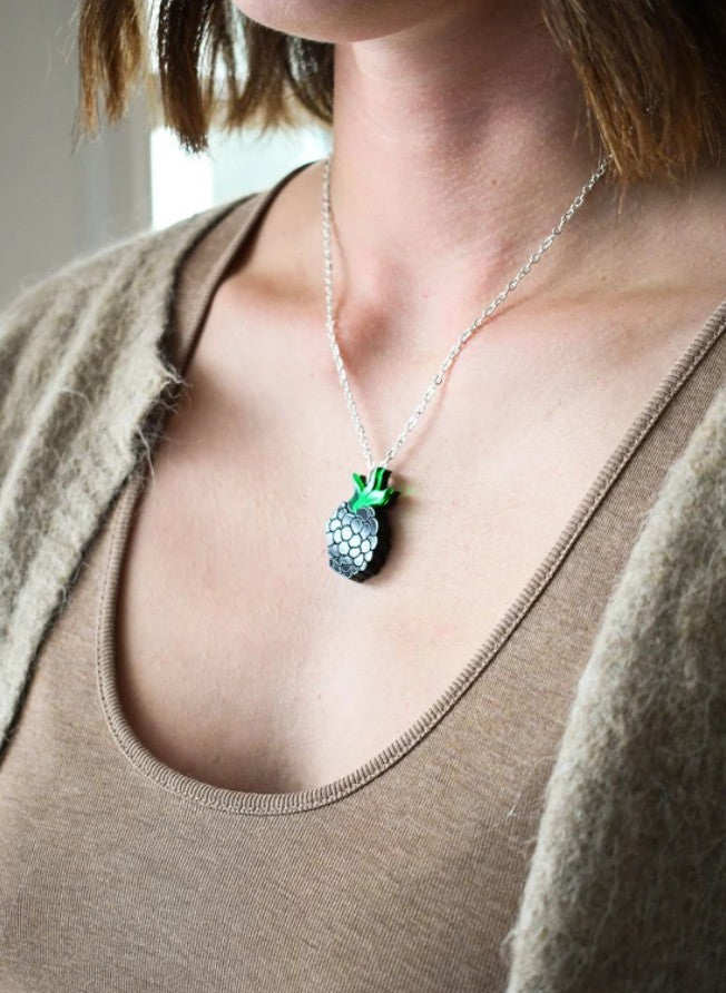 Blackberry Charm Necklace
