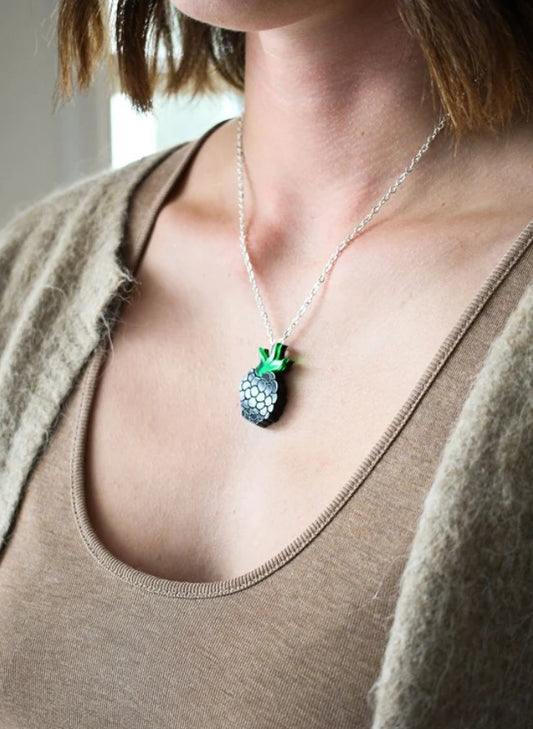 Blackberry Charm Necklace