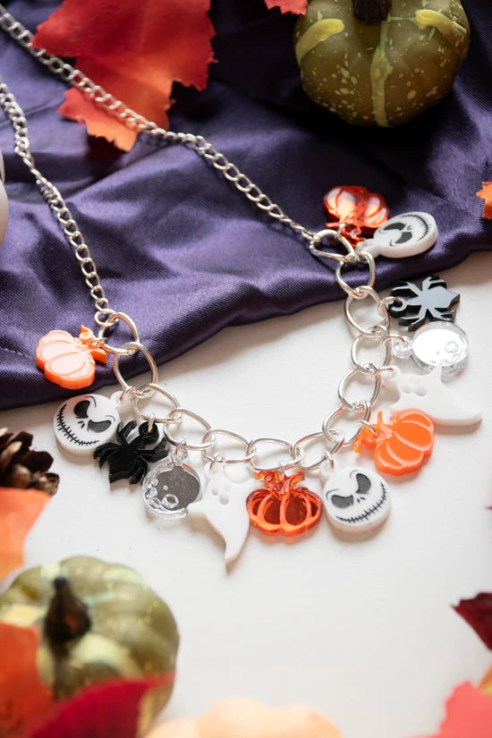 Halloween Trick or Treat Necklace