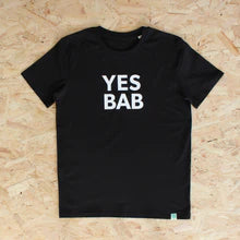 Yes Bab Black Adult Tee