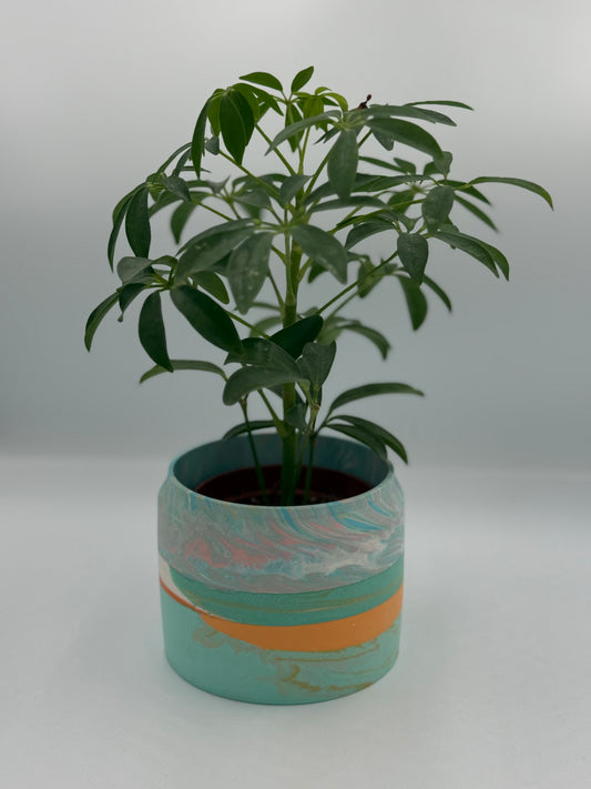 Small Plant pot - Zero Waste- Bits of Colour