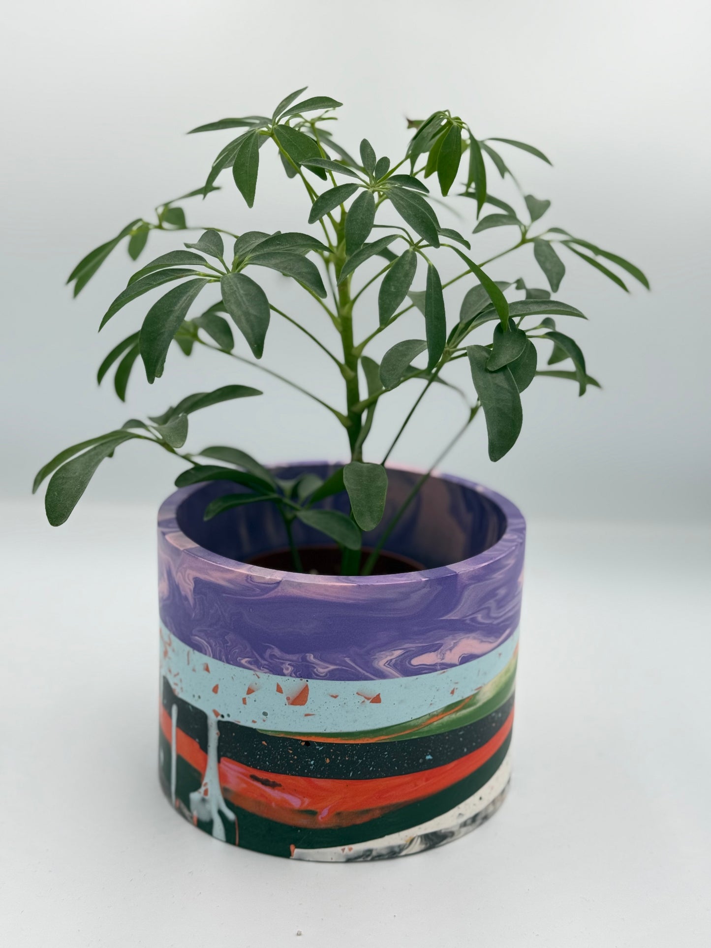 Large Plant pot - Zero Water- Bits of Colour