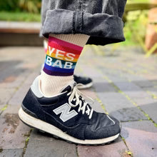 YES BAB Rainbow Socks