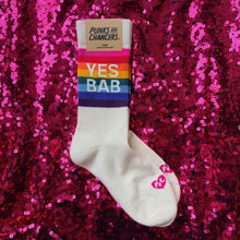 YES BAB Rainbow Socks