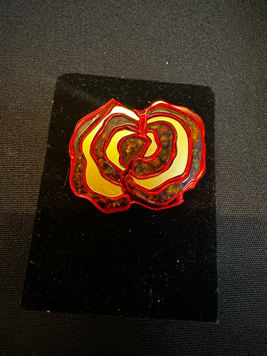 MUSHROOM BROOCH