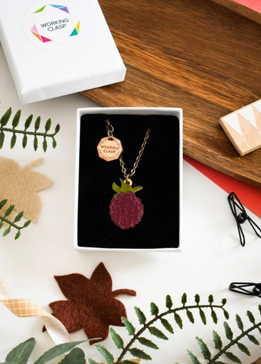 Loganberry Charm Necklace