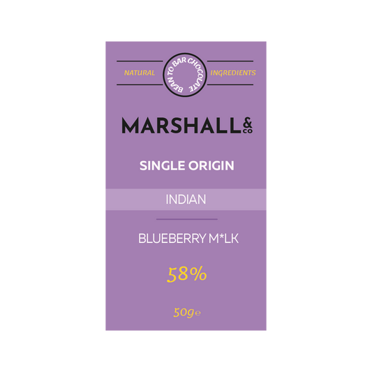 Indian Blueberry Oat Milk 58% Chocolate