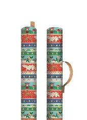 Festive Animal Stripe Roll Wrap Cath Kidston