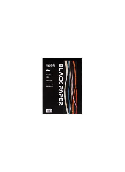 Seawhite A4 Black Paper Pad