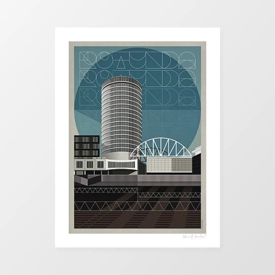 Rotunda Blue by Brumhaus
