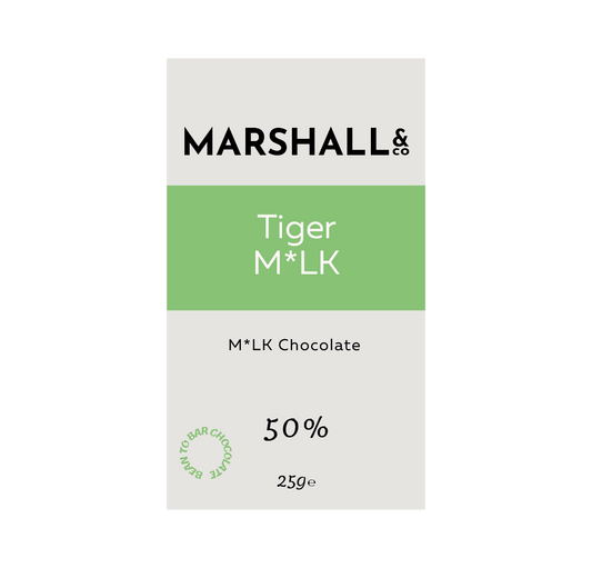 Tiger milk 50% Chocolate mini bar 25g