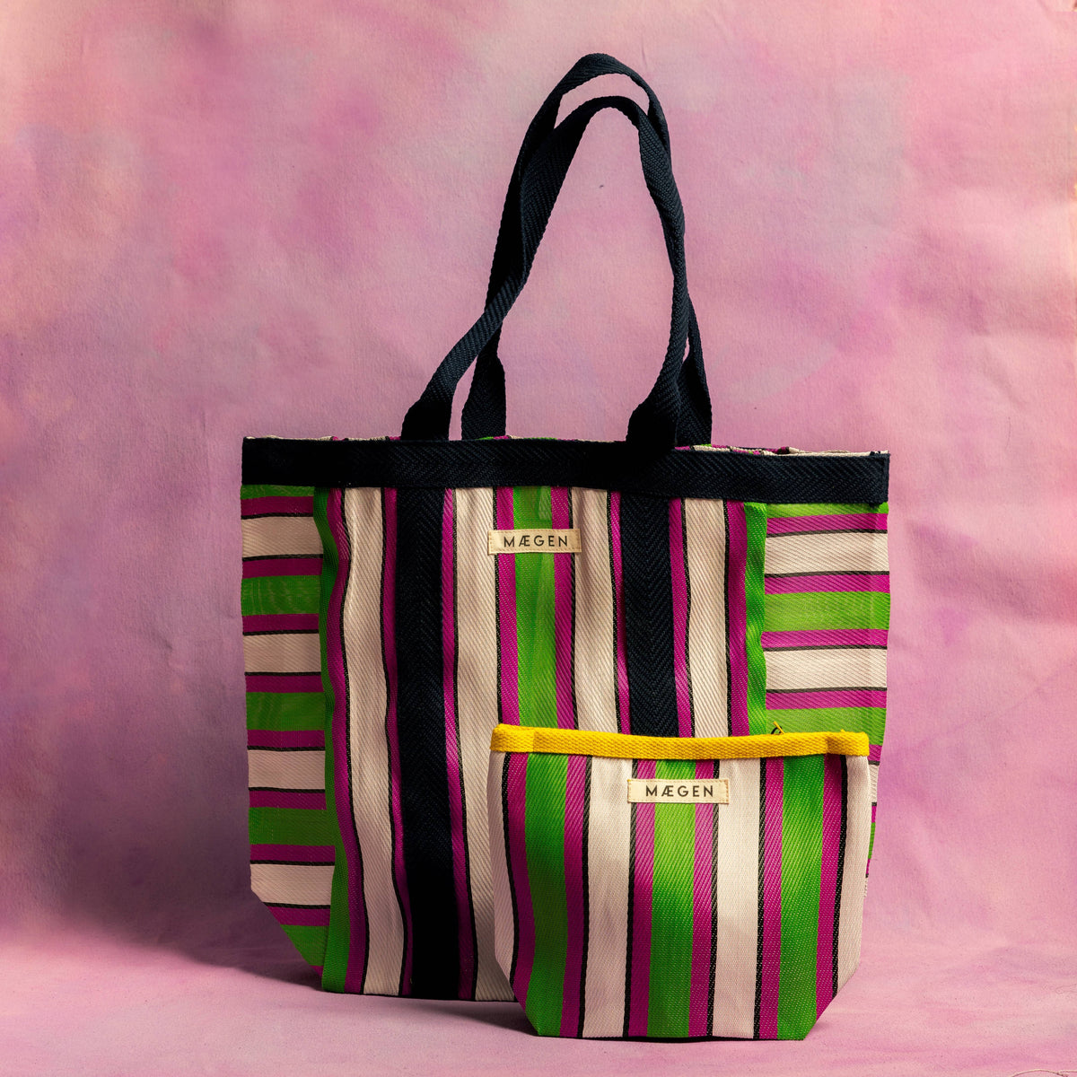 Pouch | Yellow/ Pink/ Green