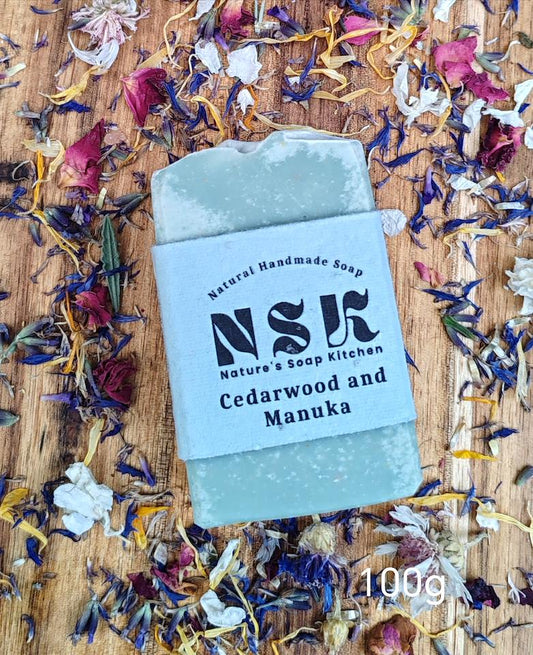 NSK Cedar Wood & Manuka Vegan Soap