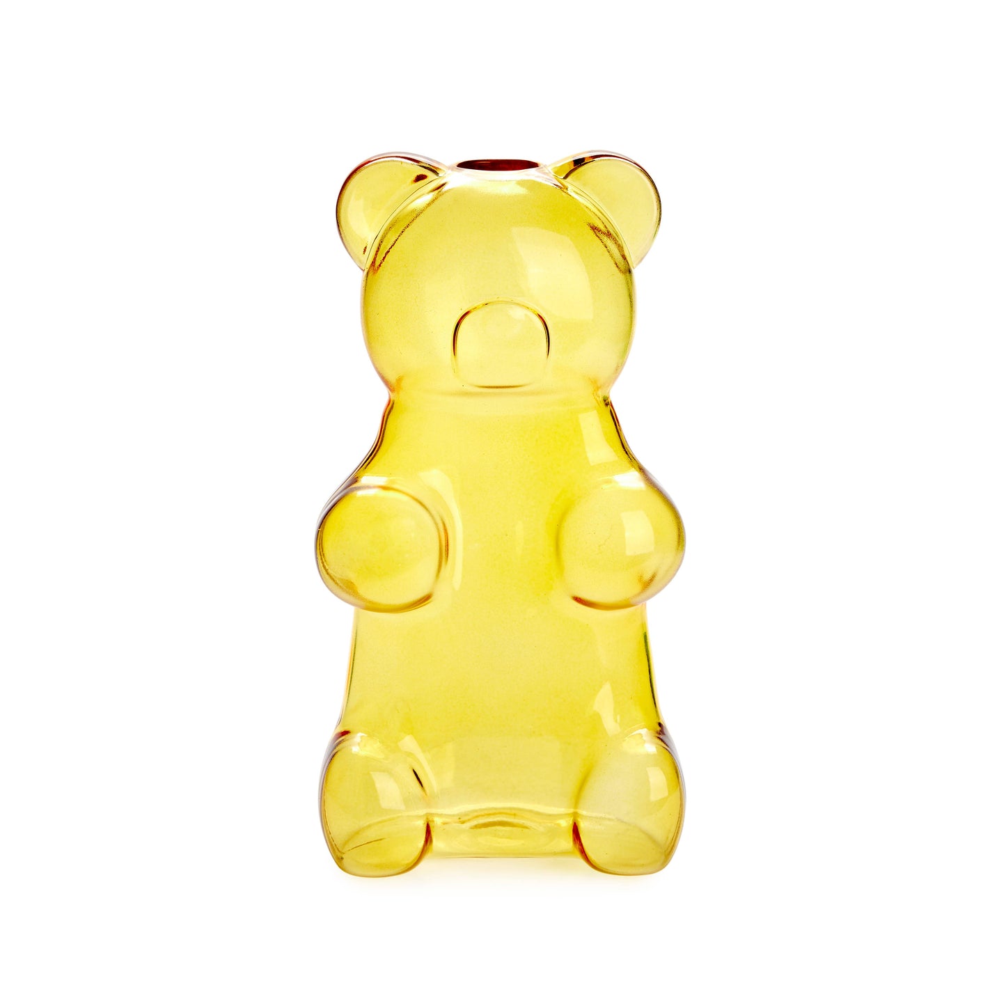 Balvi Yummy Bear Glass Vase Yellow Vase