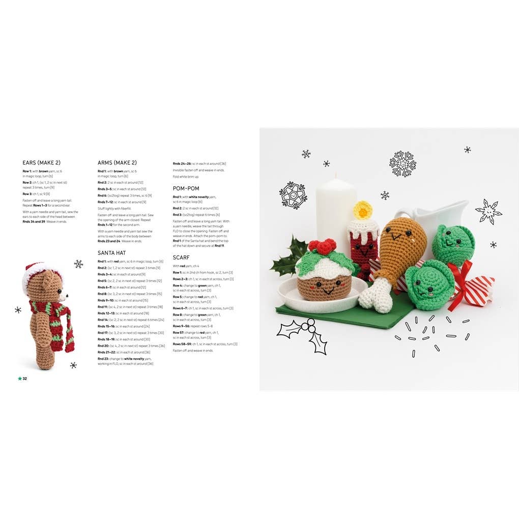 Kawaii Crochet Christmas: 40 super cute amigurumi patterns for the festive season