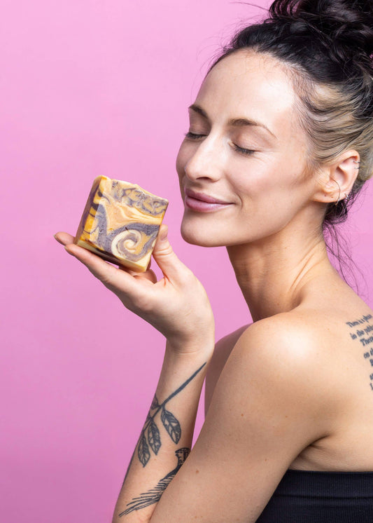 Awakening - Cold-Process Soap Bar (Turmeric & Sweet Orange)