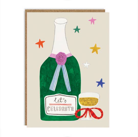 CHAMPAGNE card