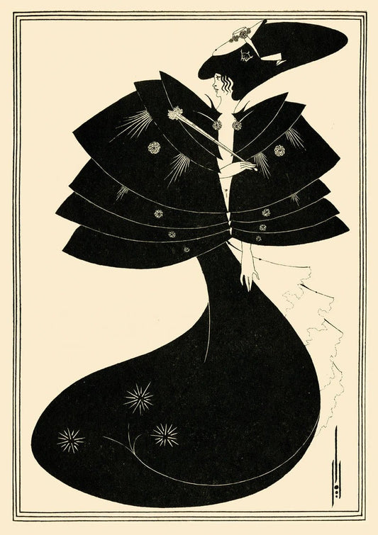 Aubrey Beardsley - The Black Cape