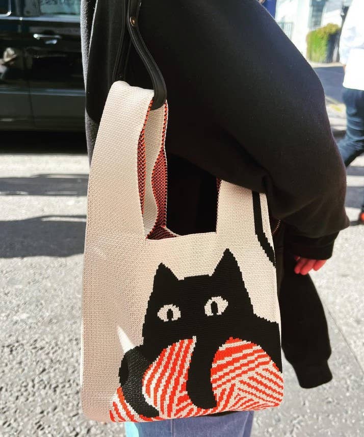 The Yarn Keeper - knitted bag