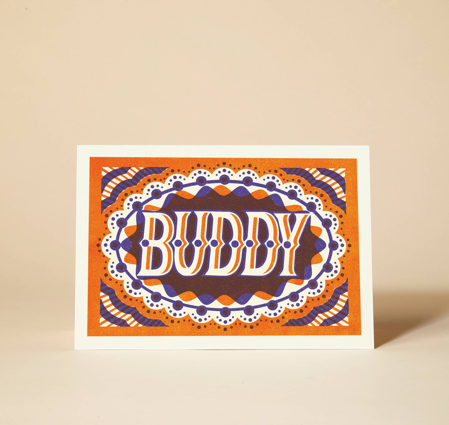 Buddy Greeting Card   