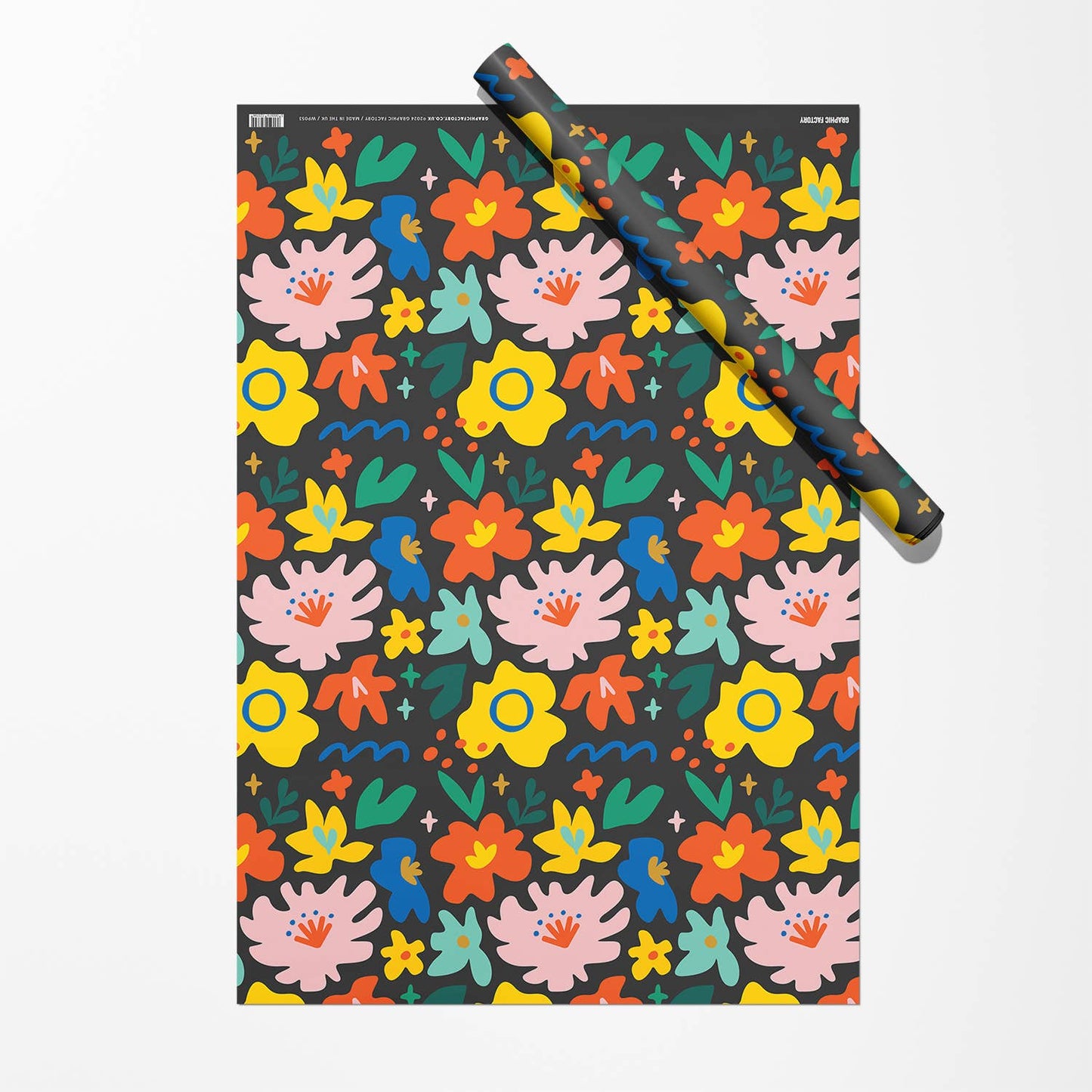 Flowers Gift Wrap | Wrapping Paper | Craft Paper