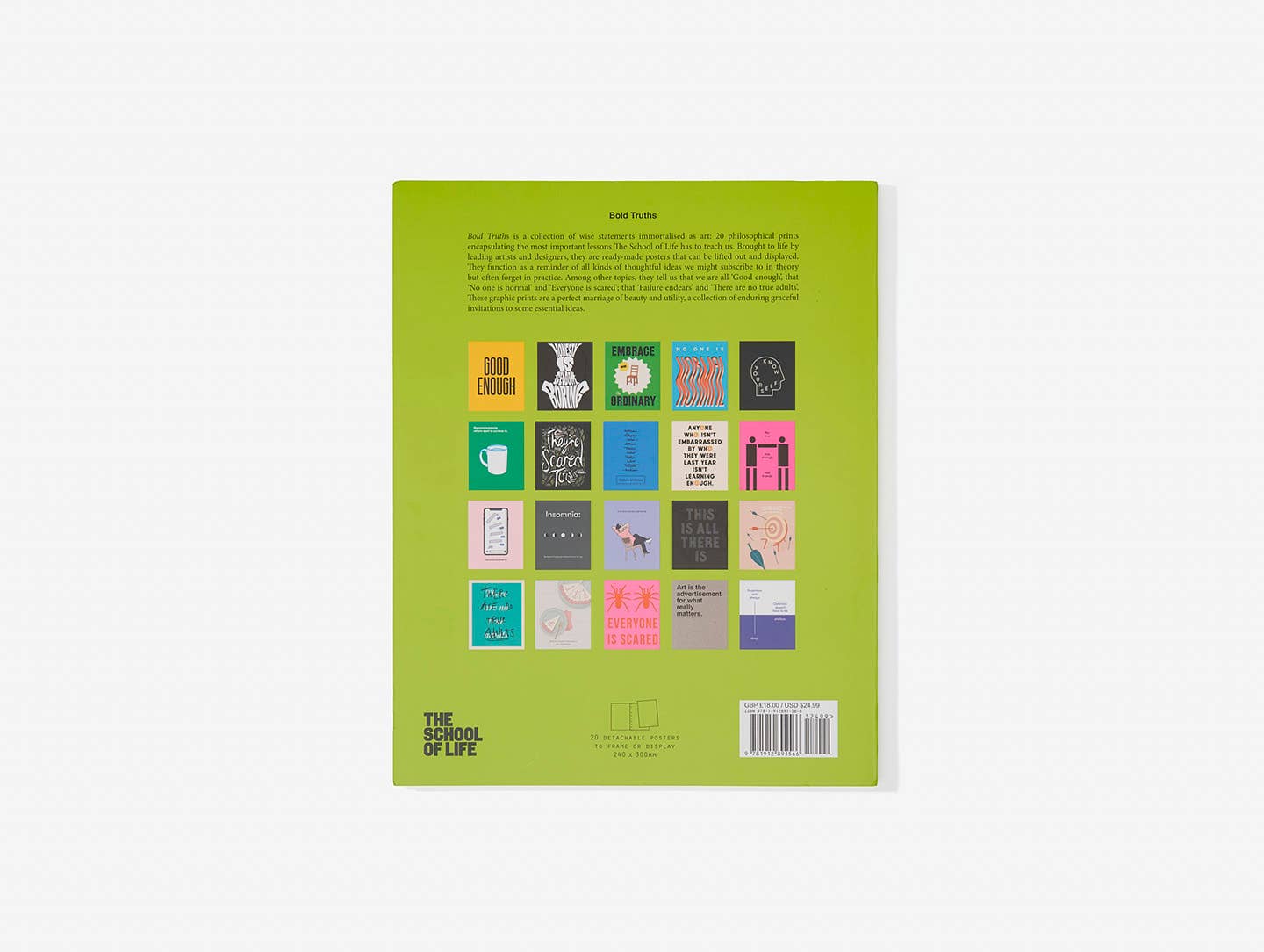Bold Truths 20 Philosophical Prints Book