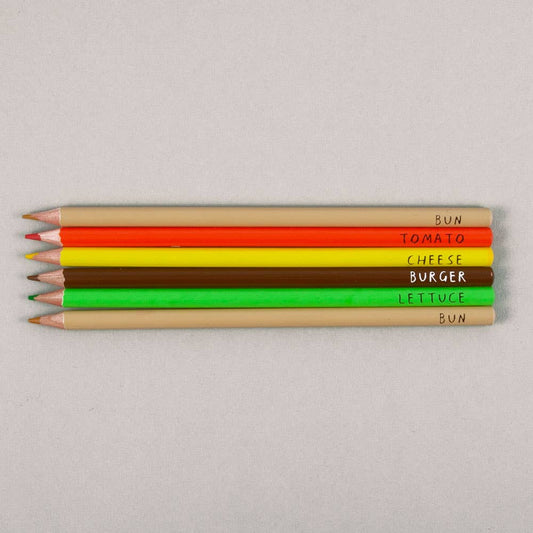 Burger | Pencil Set | Sharp & Blunt