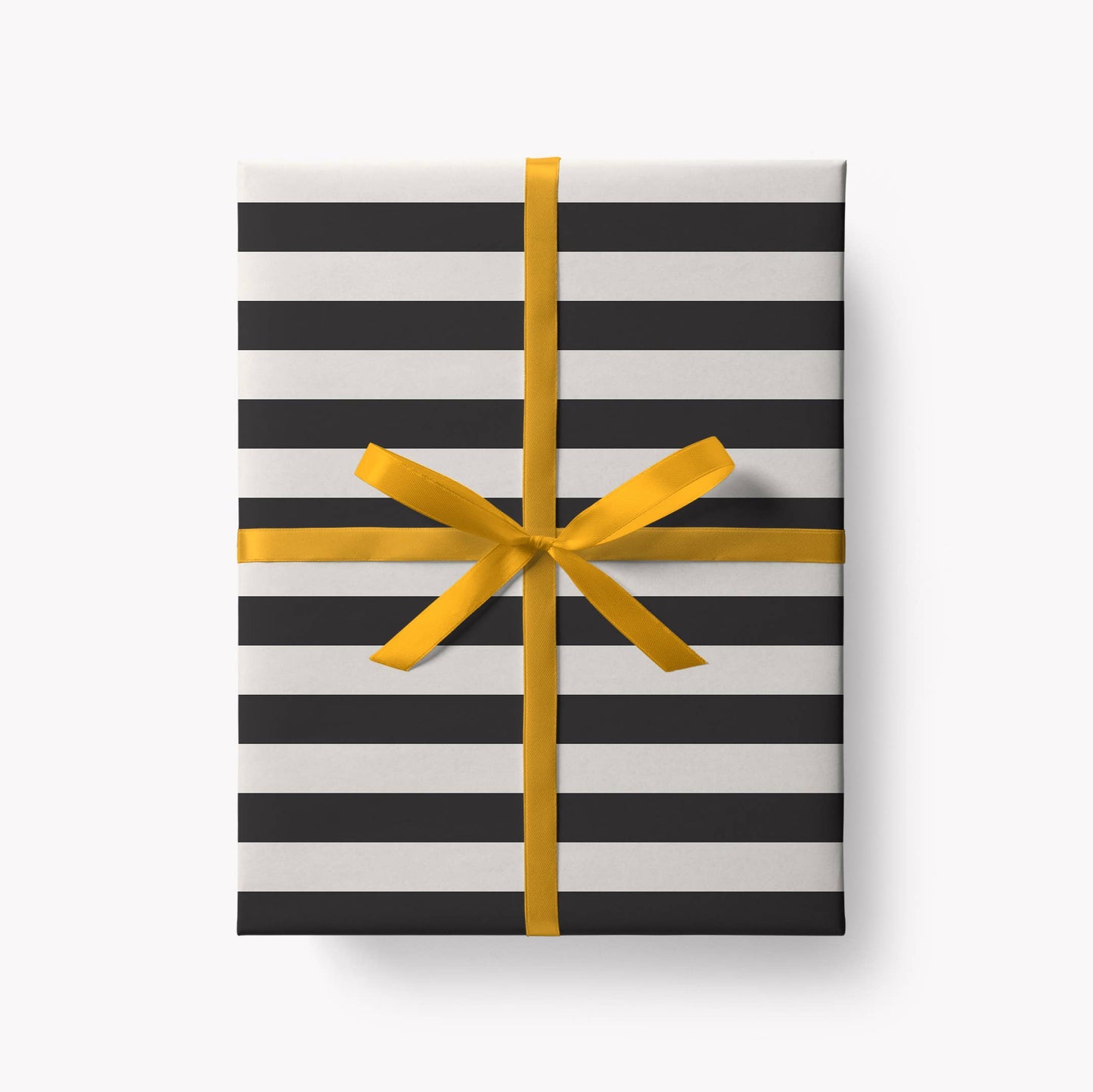 Black Stripe Gift Wrap | Wrapping Paper | Craft Paper