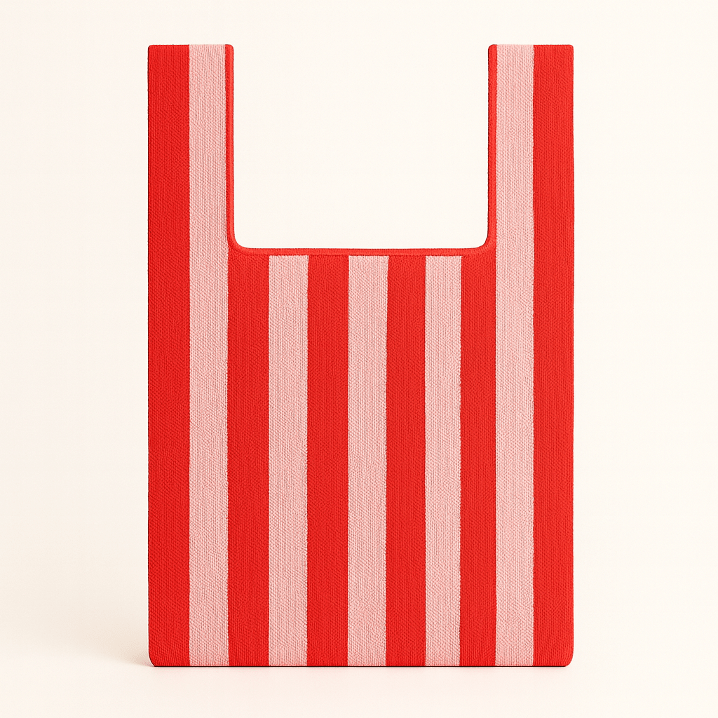 Candy Stripe – Knitted Bag