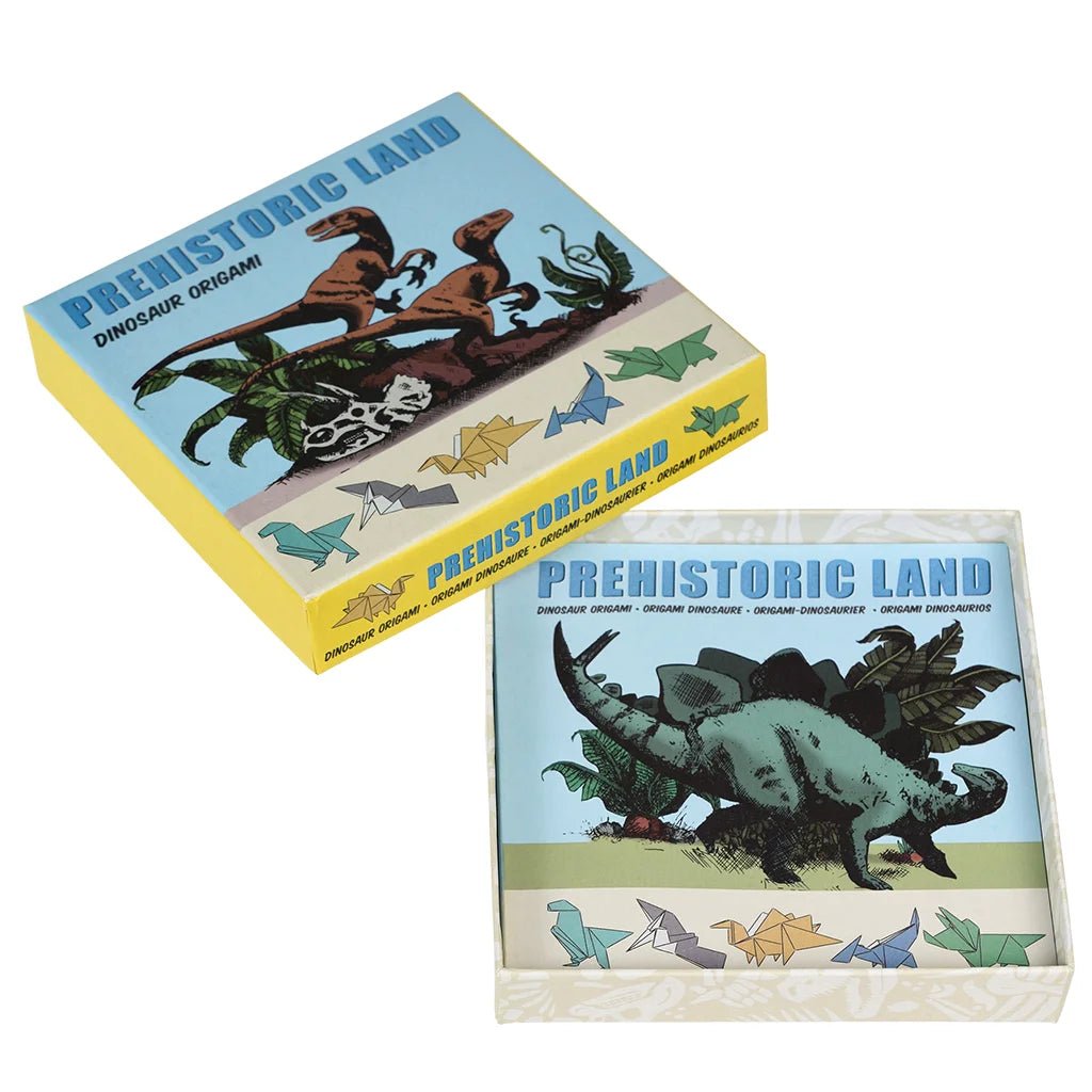 Children's origami kit - Prehistoric Land