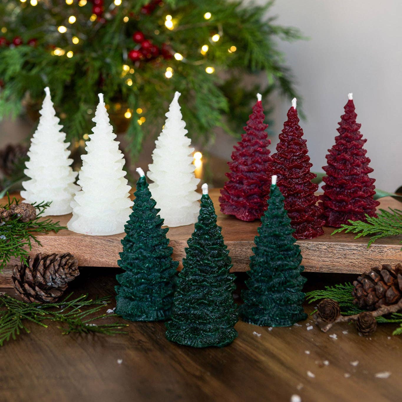 Christmas Spice Christmas Tree Candle