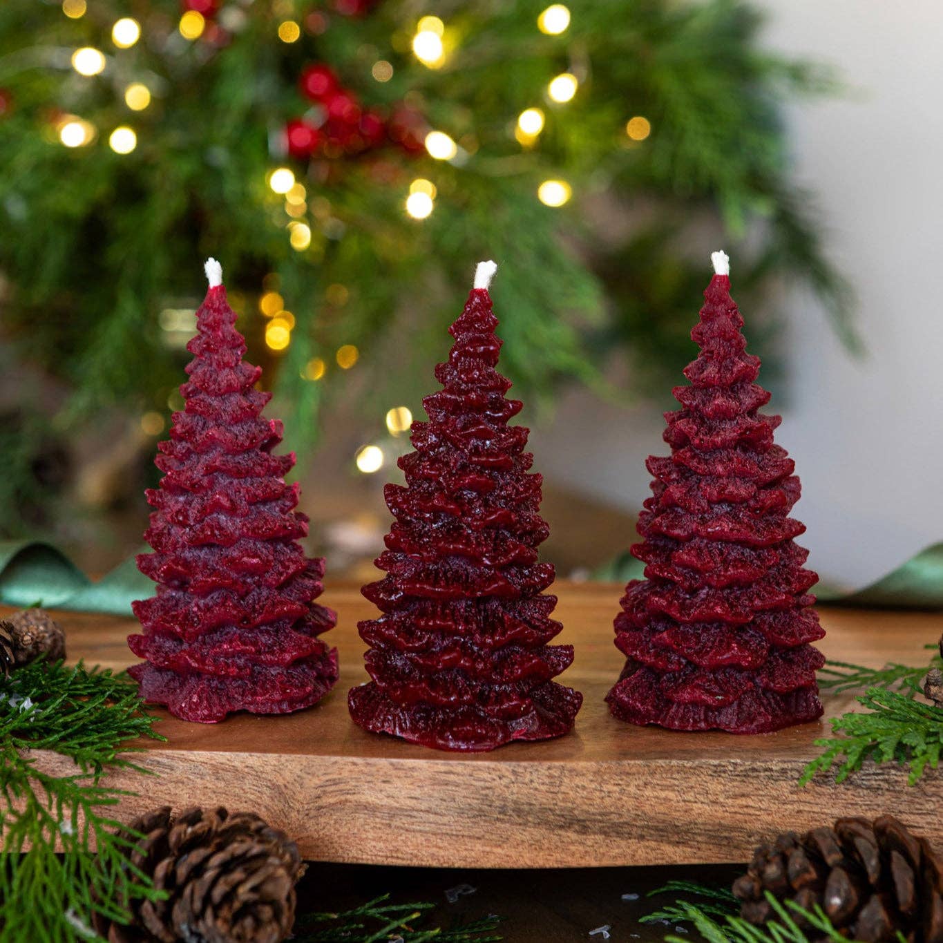 Christmas Spice Christmas Tree Candle
