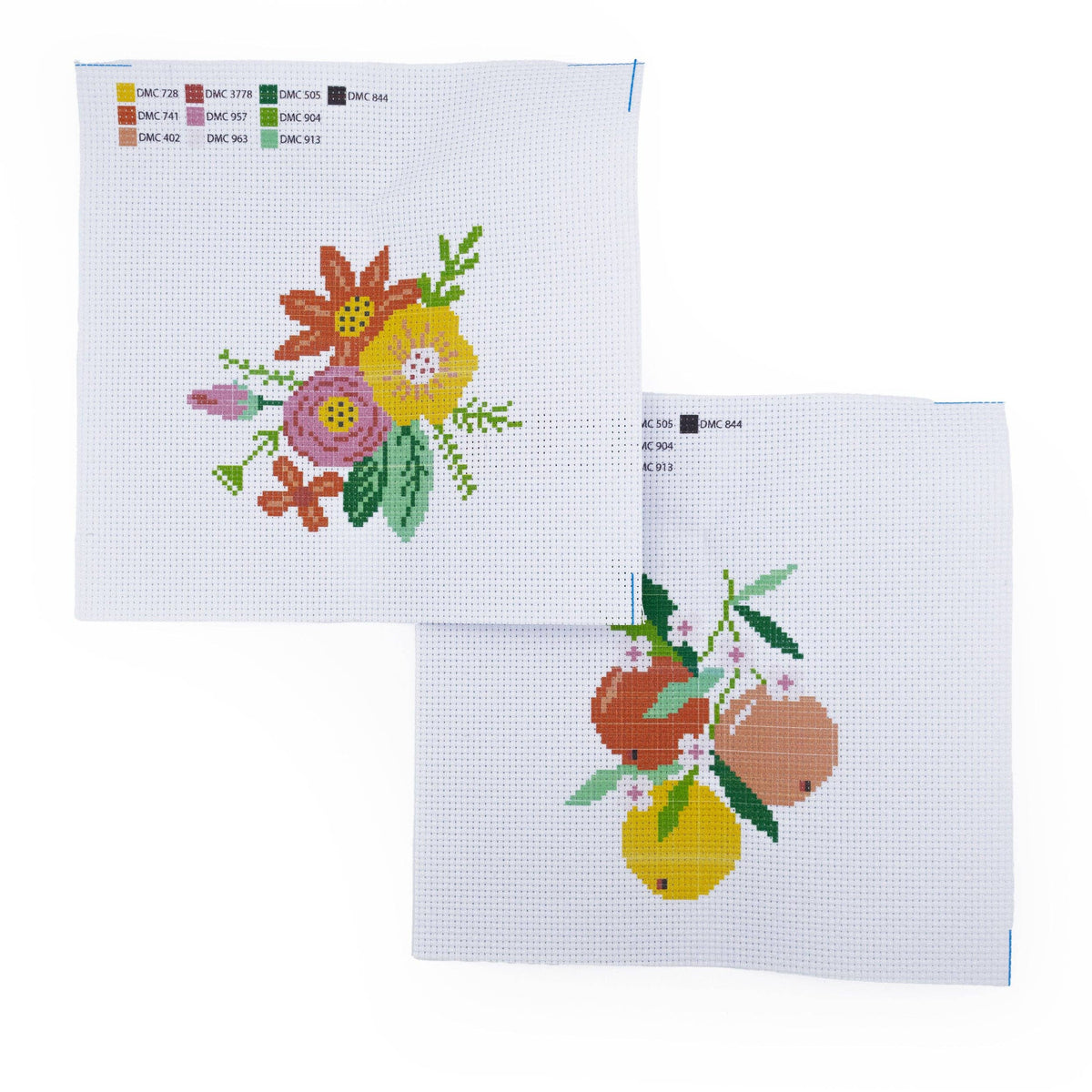 Cross Stitch Kit – Adult Craft Set – Two Designs Included