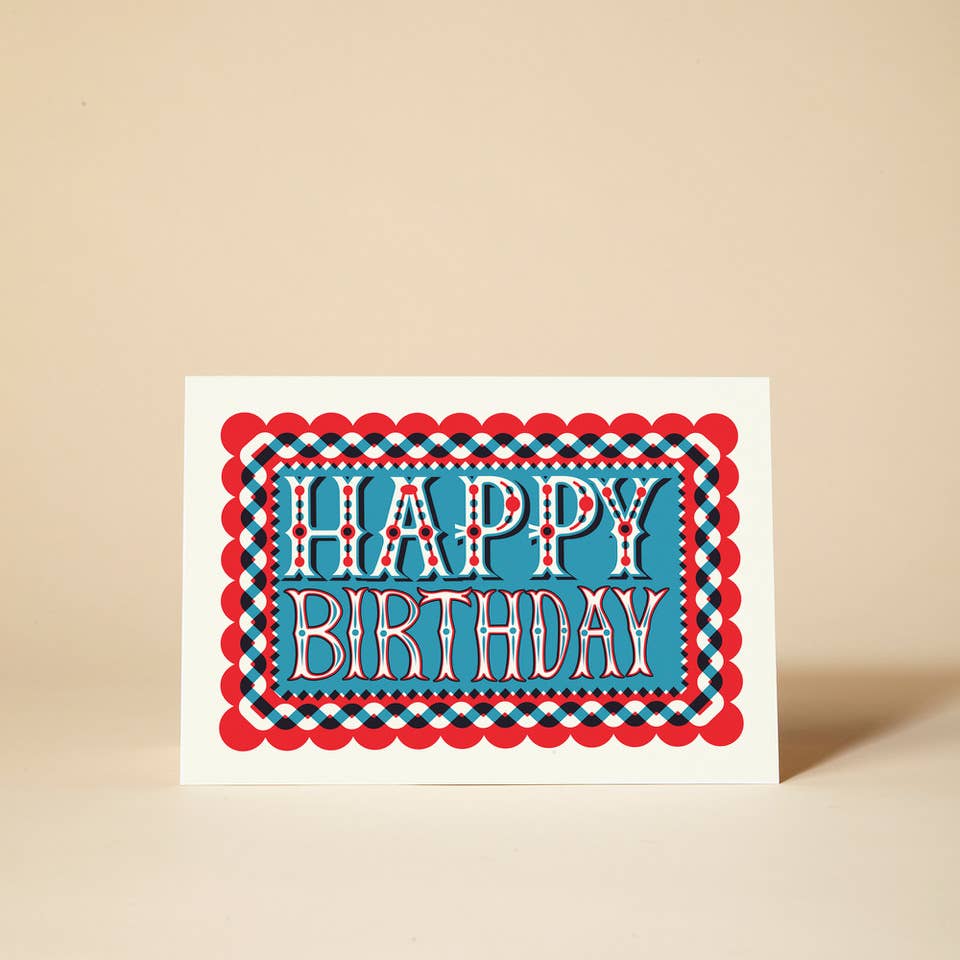 Happy Birthday Greeting Card