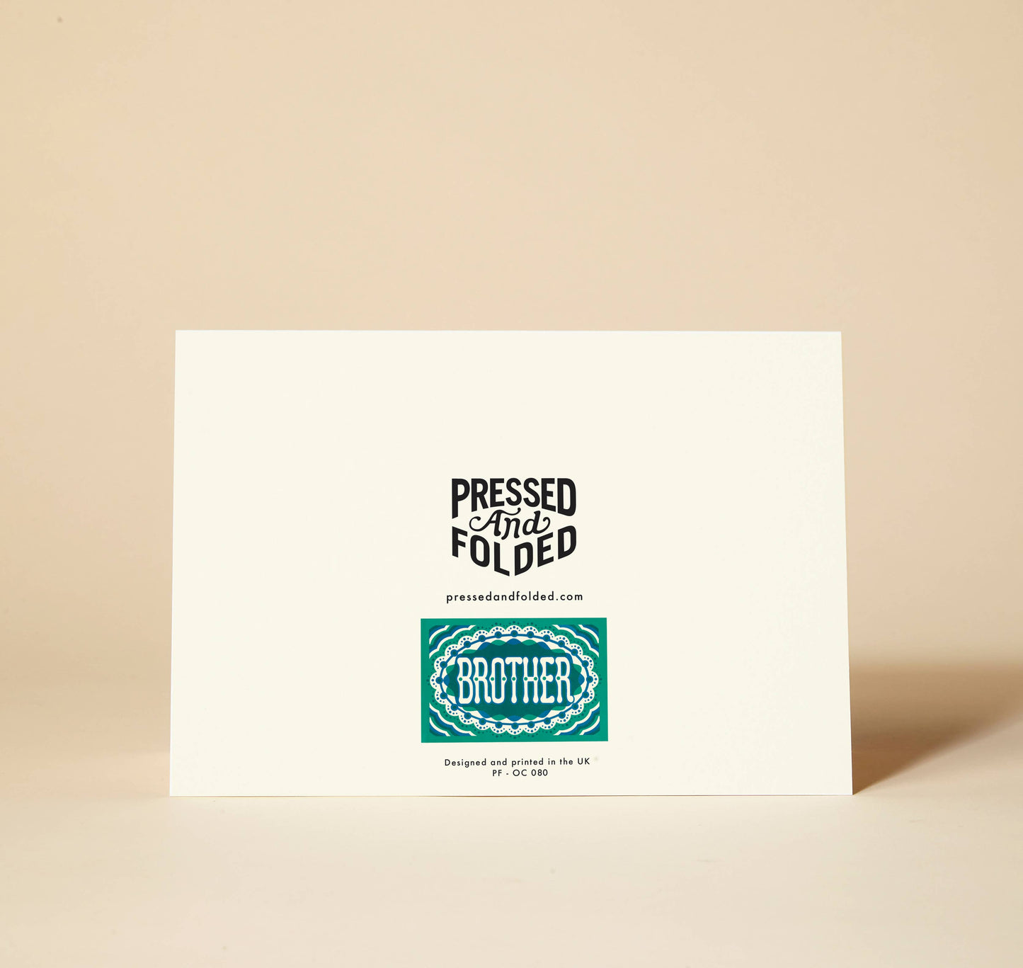 Brother Greeting Card  