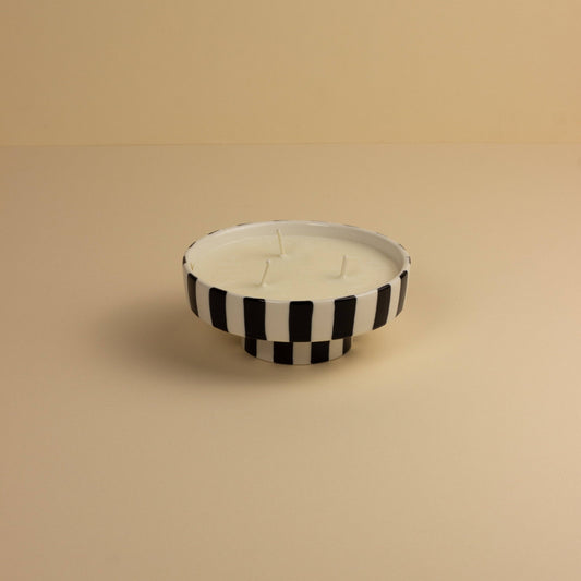 Marrakesh: Small Pedestal Candle - Passionfruit & Vanilla