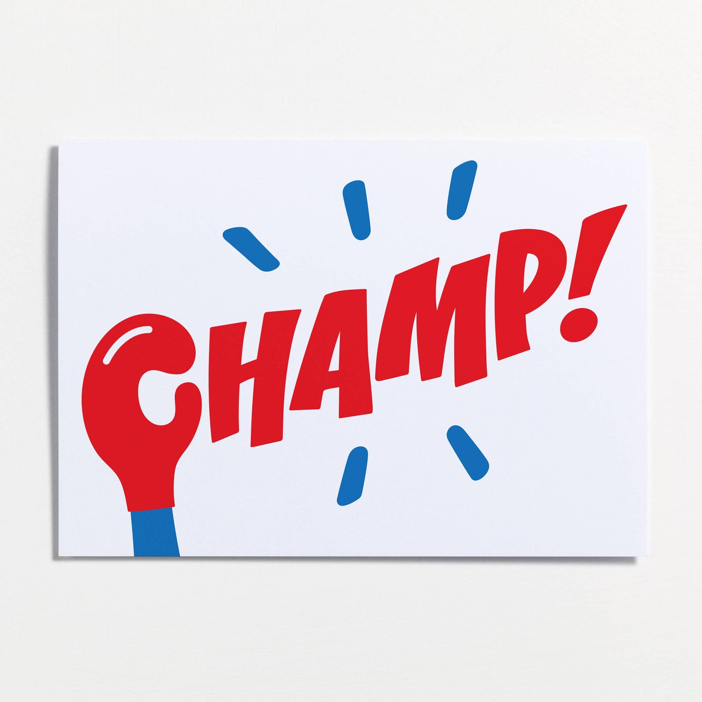 Champ! Greeting Card
