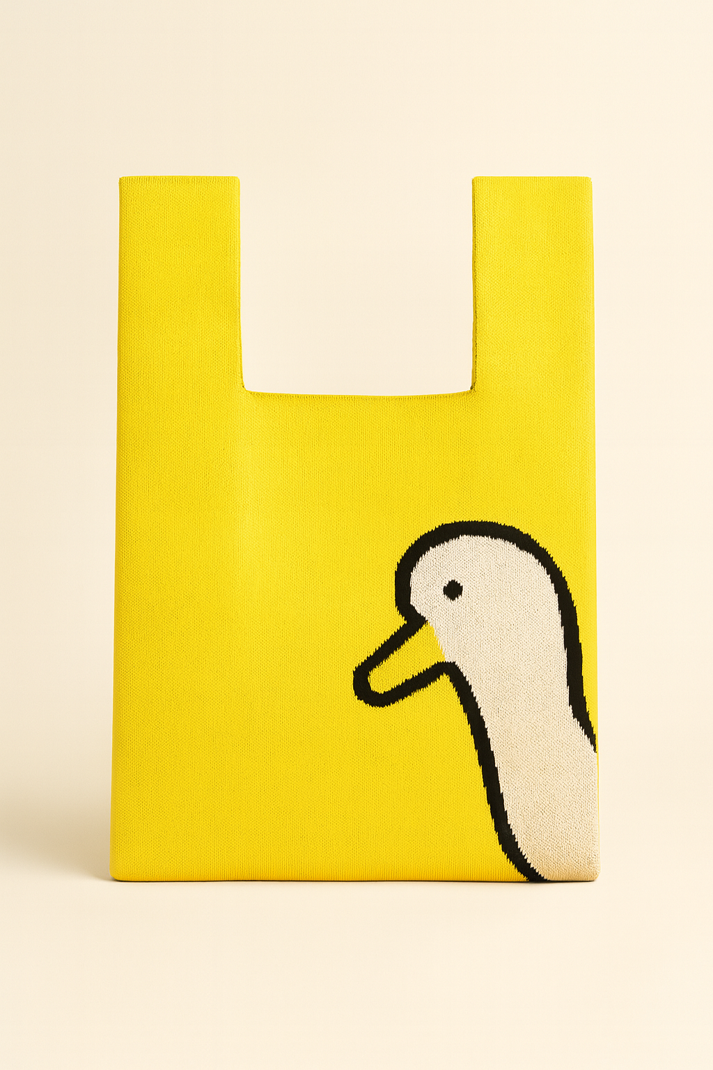 Peek-a-Duck - Knitted Bag