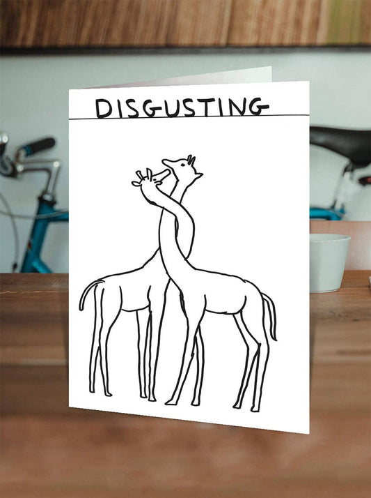 David Shrigley Funny Valentine's Card - Disgusting