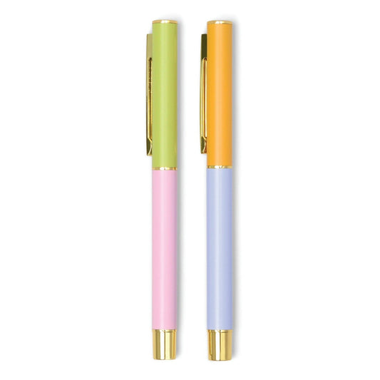 Designworks Ink Colour Block Pens - Lilac&Cornflower (Set 2)